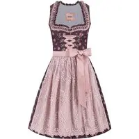Mini Dirndl 55 cm dunkelrot altrosa Lara 014520