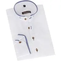 Trachtenhemd VINZENT (slim fit) ~ ~ weiß, blau