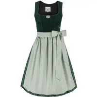 Dirndl FRIEDA (65 cm) ~ ~ dunkelgrün, salbei