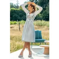 Dirndl STEINFELD (70 cm) gletscher ~ ~ salbei