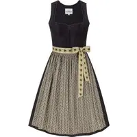 Dirndl ISOLDE (70 cm) ~ ~ schwarz, gelb