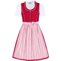 Kinderdirndl CONNY ~ rot, rosa