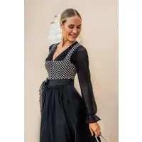 Dirndlbluse ARNSTEIN ~ ~ schwarz