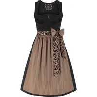 Dirndl CASSY (70 cm) ~ schwarz, taupe