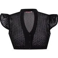 Dirndlbluse FRANZI ~ schwarz