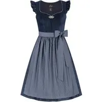 Dirndl LOUISA (70 cm) ~ ~ blau - dunkelblau