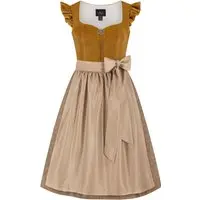 Dirndl TAMI (70 cm) ~ ~ curry, taupe