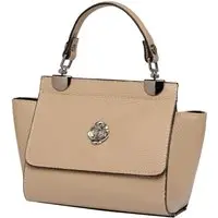 Trachtentasche taupe Retro Nappaleder 014985 ~ taupe