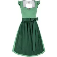 Dirndl ZENZI (65 cm) mit abnehmbaren Flügelärmeln ~ ~ grün