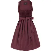Dirndl LUISE (70 cm) ~ ~ dunkelrot