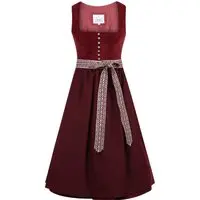 Dirndl LEOPOLDSDORF (70 cm) ~ ~ rot