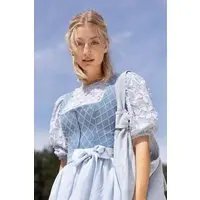 Dirndlbluse KARLSTEIN ~ ~ hellblau