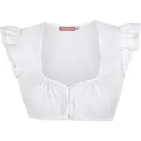 Dirndlbluse UNA ~ ~ weiß
