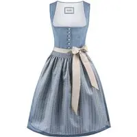 Dirndl Irit (rauchblau, ) von Stockerpoint Heimatgwand für Damen, Midi Dirndl -65 cm, % Polyester