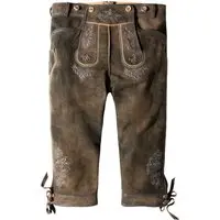 Trachtenlederhose Justin4 (bison gespeckt, ) von Stockerpoint Classics für Herren, Lederhosen, % Echtleder