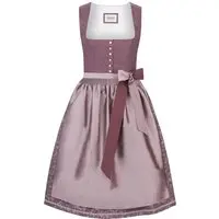 Dirndl Lucy (beere, ) von Stockerpoint Heimatgwand für Damen, % Polyester, % Leinen