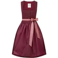 Dirndl Maja (bordeaux, ) von Stockerpoint Heimatgwand für Damen, % Polyester, % Baumwolle