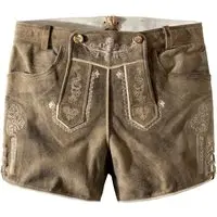 Trachtenlederhose Nelly (eiche gespeckt, ) von Stockerpoint Heimatgwand für Damen, Hosen, % Leder