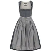 Dirndl Moana (grau, ) von Stockerpoint Heimatgwand für Damen, % Polyester, % Viskose