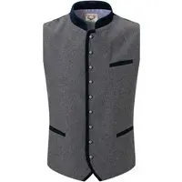 Trachtenweste Alonso (grau-nachtblau, ) von Stockerpoint Classics für Herren, Oberteile, % Wolle, % Viskose, % Polyester