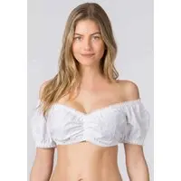 Dirndlbluse Georgette (weiss, ) von Stockerpoint für Damen, Oberteile, % Baumwolle, % Polyester