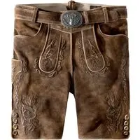Trachtenlederhose Lewis (nuss gespeckt, ) von Stockerpoint Classics für Herren, Lederhosen, % Leder