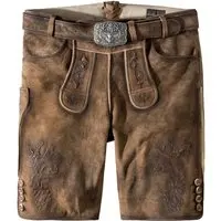 Trachtenlederhose Jordan (rehbraun gespeckt, ) von Stockerpoint Classics für Herren, Lederhosen, % Ziegenleder