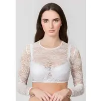 Dirndlbluse Willma (creme, ) von Stockerpoint für Damen, Oberteile, % Polyamid, % Elastan