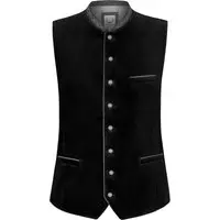 Trachtenweste Lorenzo (schwarz, ) von Stockerpoint Classics für Herren, Oberteile, % Baumwolle