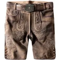 Trachtenlederhose Logan (kiesel gespeckt, ) von Stockerpoint Classics für Herren, Lederhosen, % Leder
