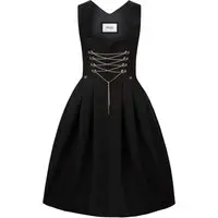 Dirndl Adele (schwarz, ) von Stockerpoint Gastrotex für Damen, % Polyester