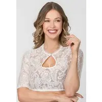 Dirndlbluse Cassie (weiss, ) von Stockerpoint für Damen, Oberteile, % Polyamid, % Elastan