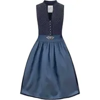 Dirndl Marlina (dunkelblau, ) von Stockerpoint Heimatgwand für Damen, % Polyester, % Baumwolle