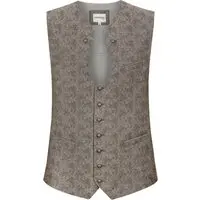 Trachtenweste Tino (taupe, ) von Stockerpoint Classics für Herren, Oberteile, % Polyamid, % Viskose, % Baumwolle