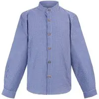 Trachtenhemd Marius jr. (dunkelblau, ) von Stockerpoint Trachtenkids für Unisex, Oberteile, % Baumwolle