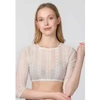 Dirndlbluse Viara (weiss, ) von Stockerpoint für Damen, Oberteile, % Polyamid, % Elasthan