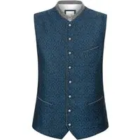 Trachtenweste Marino (blau, ) von Stockerpoint Classics für Herren, Oberteile, % Polyamid, % Viskose, % Wolle