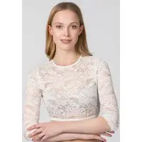 Dirndlbluse Akasha (creme, ) von Stockerpoint für Damen, Oberteile, % Polyamid, % Baumwolle, % Elasthan