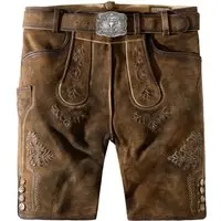 Trachtenlederhose Bertl (stein geäscht-natur, ) von Stockerpoint Classics für Herren, Lederhosen, % Leder