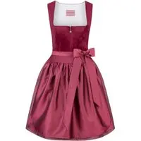 Dirndl Mila (bordeaux, ) von Stockerpoint Wiesnwuid für Damen, Mieder: % Polyester, Rock: % Polyester, % Baumwolle