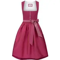 Dirndl Viano (Beere, ) von Stockerpoint Heimatgwand für Damen, % Baumwolle, % Leinen
