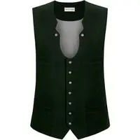 Trachtenweste Salerio (tanne, ) von Stockerpoint Classics für Herren, Oberteile, % Wolle, % Viskose, % Polyester