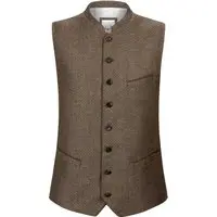 Trachtenweste Ottavio (braun, ) von Stockerpoint Classics für Herren, Oberteile, % Polyamid, % Viskose