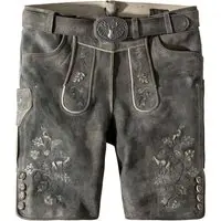Trachtenlederhose Konstantin (granit gespeckt, ) von Stockerpoint Classics für Herren, Lederhosen, % Leder