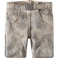 Trachtenlederhose Leo Bavaria (hellgrau gespeckt, ) von Stockerpoint Classics für Herren, Lederhosen, % Leder