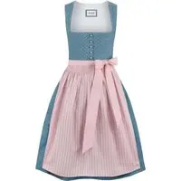 Dirndl Madeline (rauchblau, ) von Stockerpoint Heimatgwand für Damen, Lange Dirndl -96 cm, % Baumwolle