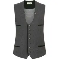 Trachtenweste Salerio (grau, ) von Stockerpoint Classics für Herren, Oberteile, % Wolle, % Viskose, % Polyester