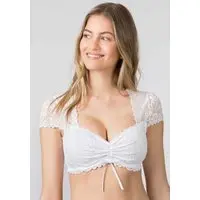 Dirndlbluse Jasmin (weiß, ) von Stockerpoint für Damen, Oberteile, % Baumwolle, % Elastan