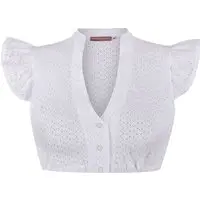 Dirndlbluse FRANZI ~ ~ weiß