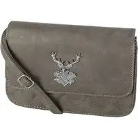 Trachtentasche Hirsch mit Steppung ~ taupe